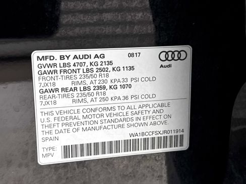 Used 2018 Audi Q3 2.0T Premium FWD image 33