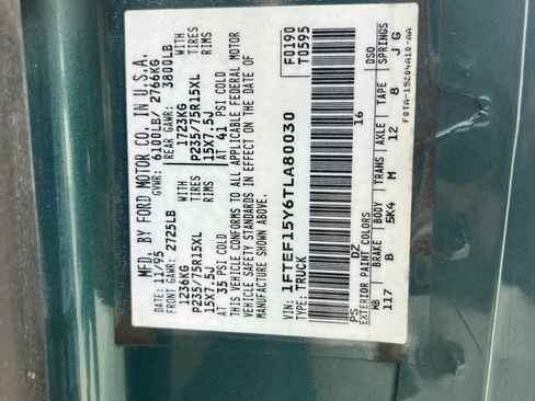 Used 1996 Ford F150 2WD Regular Cab image 33