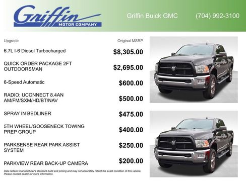 Used 2015 RAM 2500 Outdoorsman AWD/4WD image 6