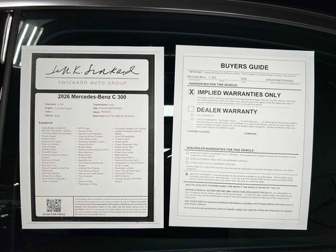 Certified 2026 Mercedes-Benz C 300 4MATIC Sedan image 43