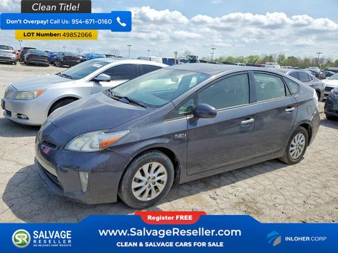 Used 2012 Toyota Prius Prime Plug-In Hybrid image 1