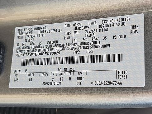 Used 2023 Ford F150 XLT w/ Equipment Group 302A High AWD/4WD image 36