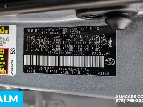 Used 2024 Toyota Camry XSE image 38