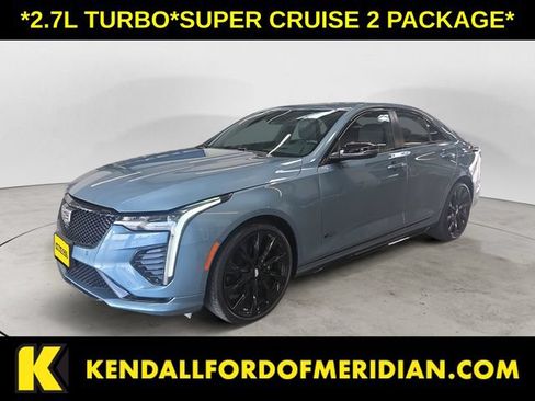 Used 2024 Cadillac CT4 V w/ Super Cruise 2 Package AWD/4WD image 1