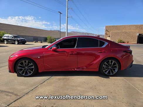 Certified 2023 Lexus IS 350 F Sport w/ Accessory Package 2 RWD image 3