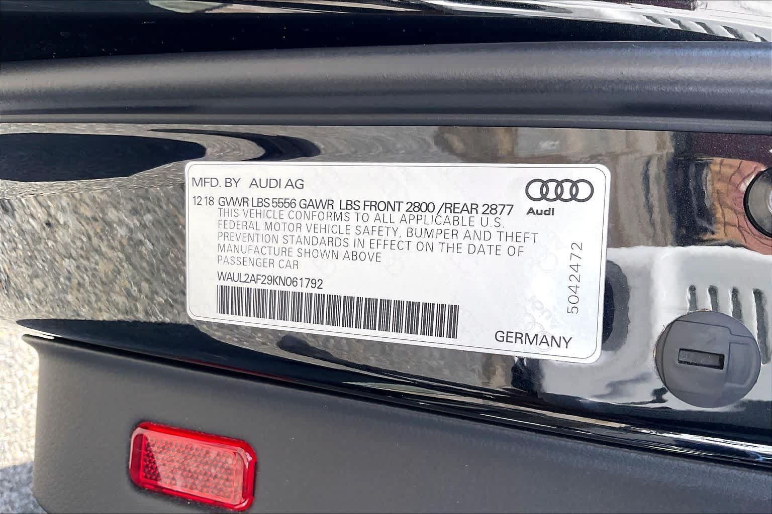 Used 2019 Audi A6 3.0T Premium Plus w/ Premium Plus Package AWD/4WD image 37