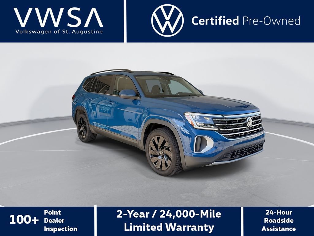 Certified 2026 Volkswagen Atlas SE FWD image 1