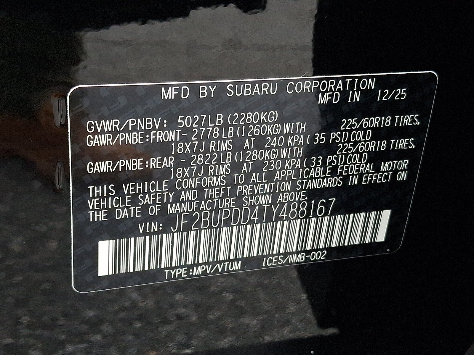 New 2026 Subaru Outback Limited AWD/4WD image 19