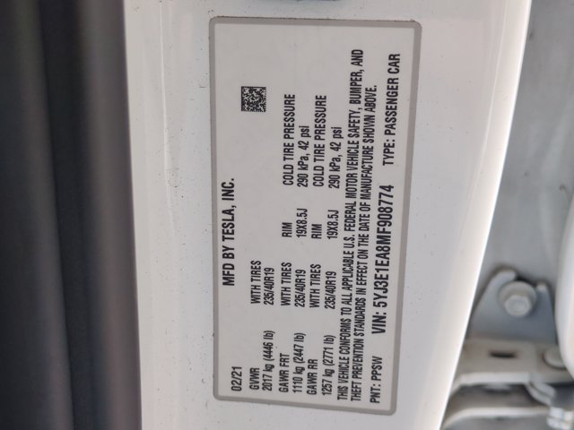 Used 2021 Tesla Model 3 Standard Range Plus RWD image 24