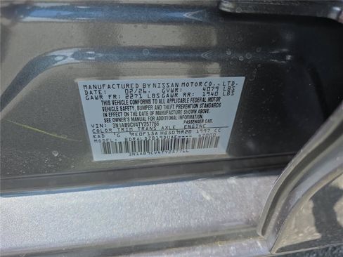 New 2026 Nissan Sentra SV w/ SV Convenience Package FWD image 22