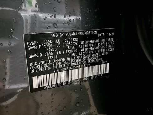 Used 2022 Subaru Outback Wilderness image 33