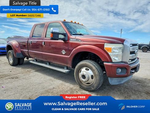 Used 2016 Ford F350 Platinum AWD/4WD image 1