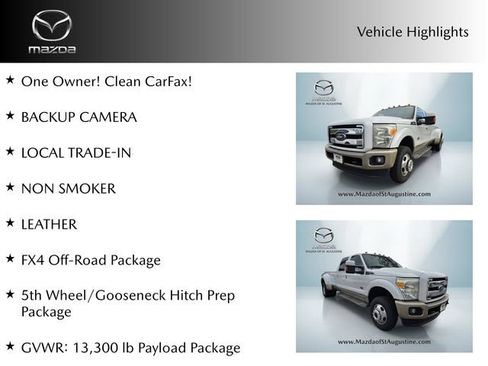 Used 2012 Ford F350 King Ranch AWD/4WD image 2