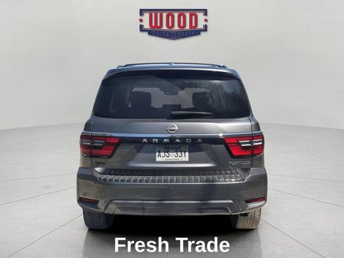 Used 2022 Nissan Armada Platinum w/ Captain's Chairs Package AWD/4WD image 3