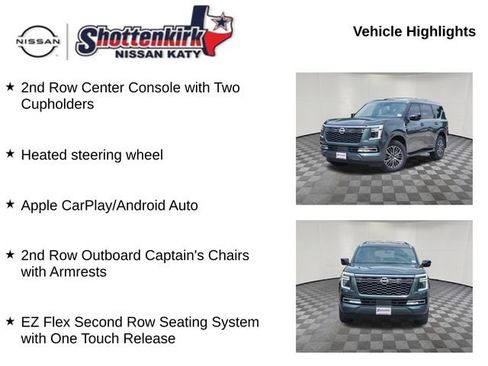Used 2026 Nissan Armada SL w/ Captain's Chari Seat Package RWD image 12