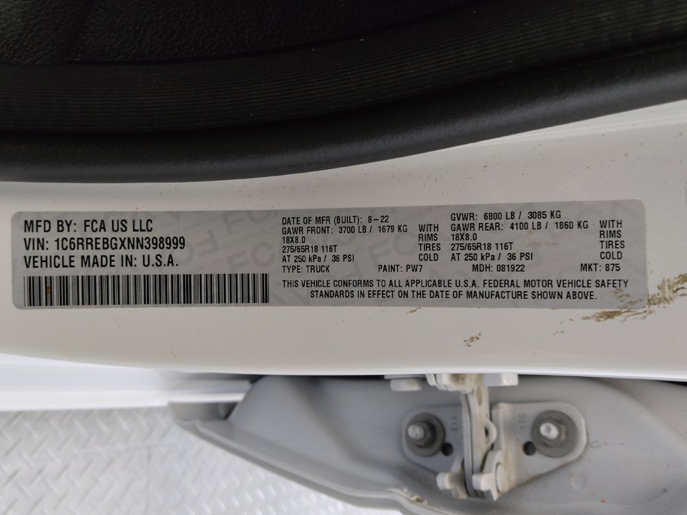 Used 2022 RAM 1500 Big Horn RWD image 33