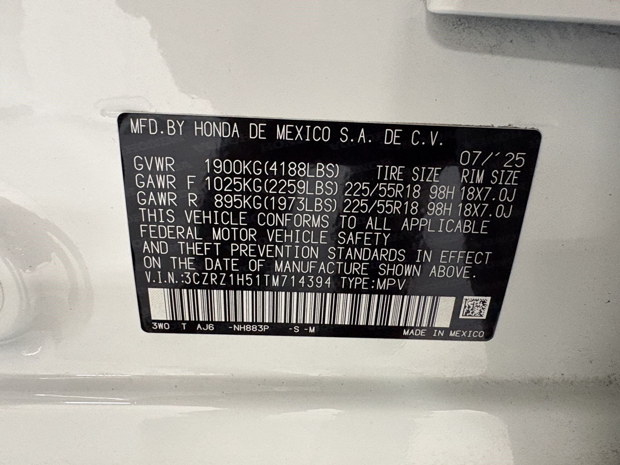Used 2026 Honda HR-V Sport image 26