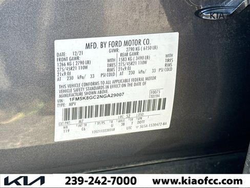 Used 2022 Ford Explorer ST w/ Equipment Group 401A AWD/4WD image 42