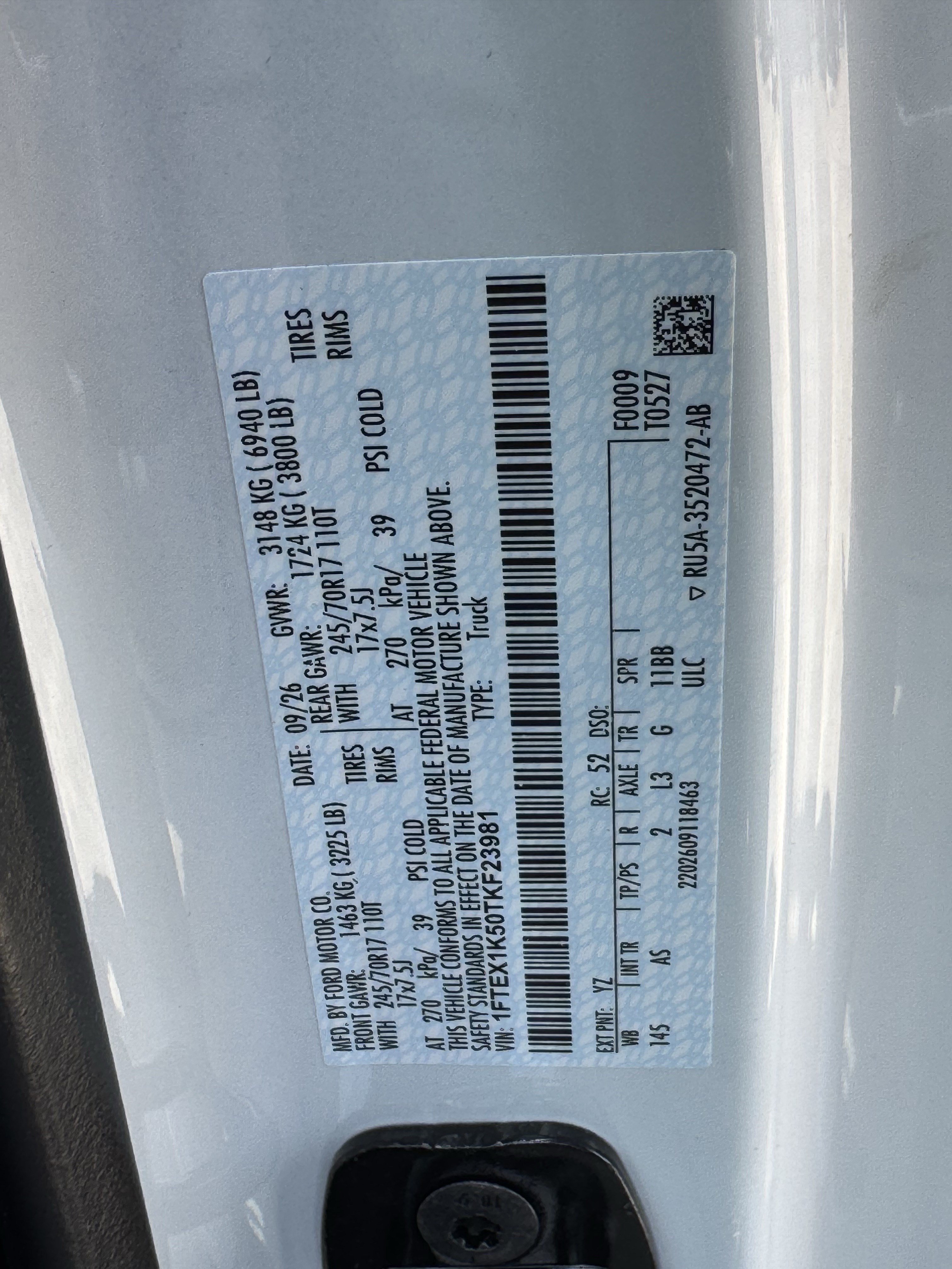 New 2026 Ford F150 XL RWD image 18