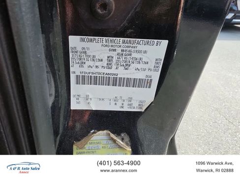 Used 2012 Ford F550 4x4 Regular Cab Super Duty image 14