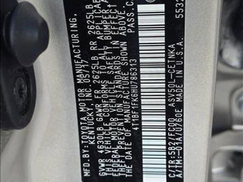 Used 2017 Toyota Camry LE FWD image 22