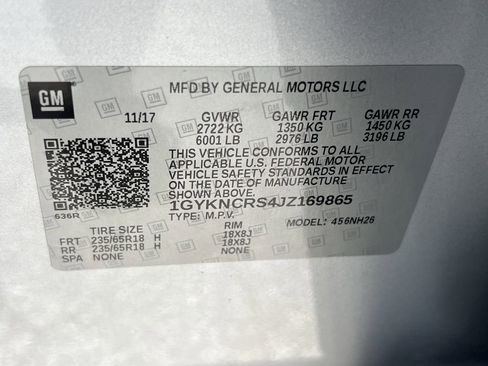 Used 2018 Cadillac XT5 Luxury w/ Driver Awareness Package FWD image 29
