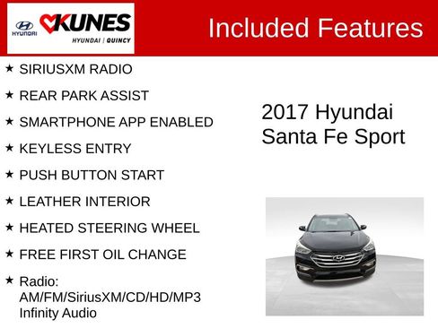 Used 2017 Hyundai Santa Fe Sport FWD image 3