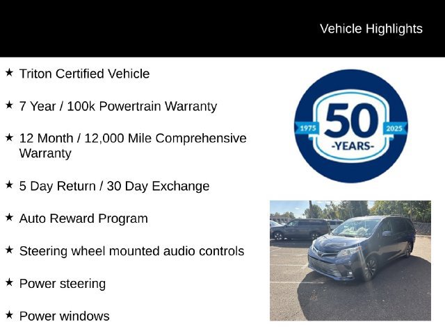 Used 2020 Toyota Sienna XLE AWD/4WD image 5