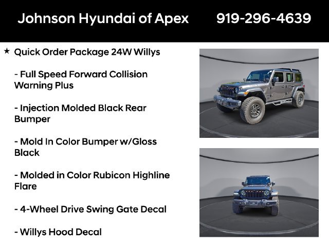 Used 2024 Jeep Wrangler Unlimited Sport AWD/4WD image 24