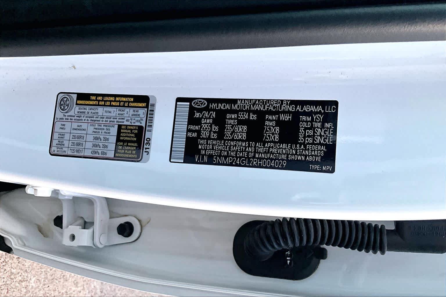 Used 2024 Hyundai Santa Fe SEL FWD image 34