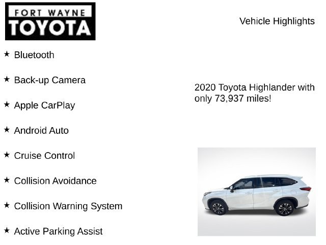 Used 2020 Toyota Highlander XLE FWD image 7
