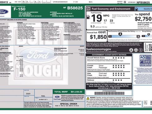 Used 2022 Ford F150 Limited image 5