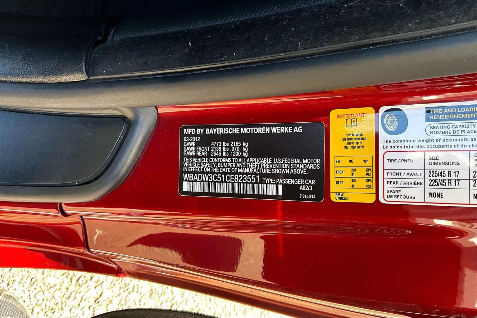 Used 2012 BMW 328i Convertible RWD image 36