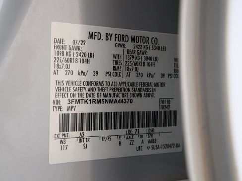 Used 2022 Ford Mustang Mach-E Select RWD image 36