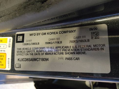 Used 2021 Chevrolet Spark LT FWD image 33