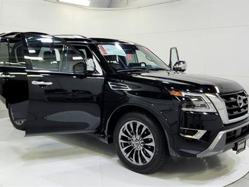 Certified 2023 Nissan Armada Platinum w/ Captain's Chairs Package RWD image 29