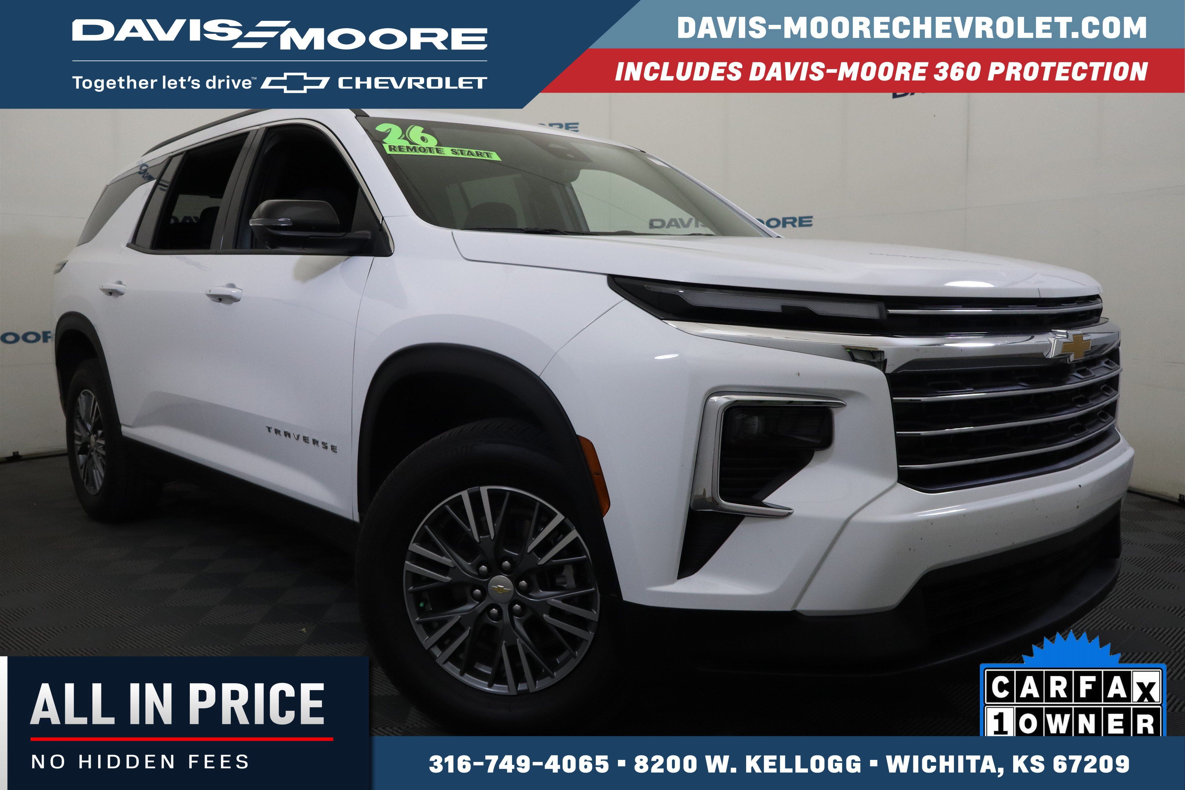 Used 2026 Chevrolet Traverse LT w/ Driver Confidence Package FWD image 1