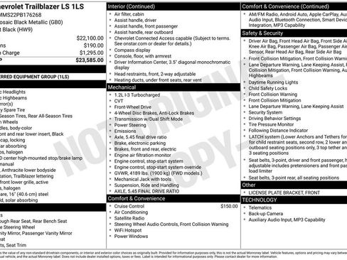 Used 2023 Chevrolet TrailBlazer LS image 11