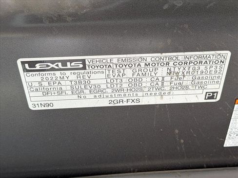 Used 2022 Lexus RX 450hL AWD w/ Premium Package image 13
