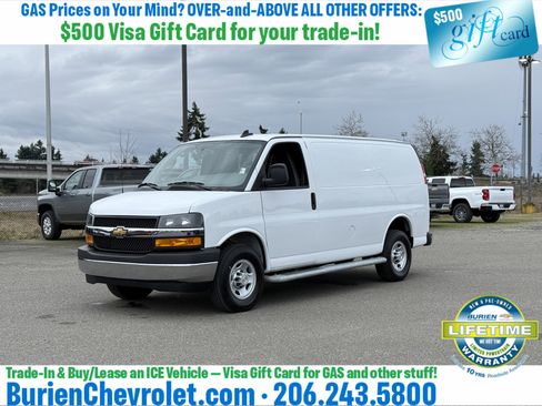 Used 2024 Chevrolet Express 2500 w/ Driver Convenience Package RWD image 36