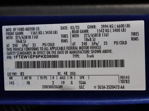 Used 2023 Ford F150 XLT w/ Equipment Group 302A High AWD/4WD image 41