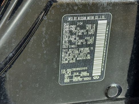 Used 2024 INFINITI QX80 Sensory AWD/4WD image 44