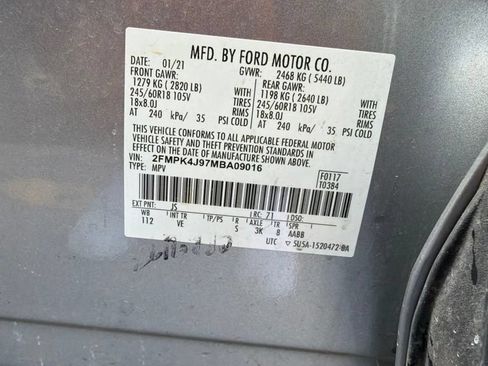 Used 2021 Ford Edge SEL AWD/4WD image 13