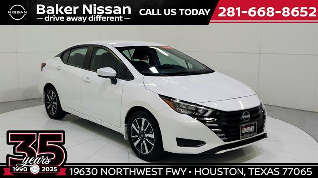 Certified 2025 Nissan Versa SV w/ Trunk Package FWD image 1