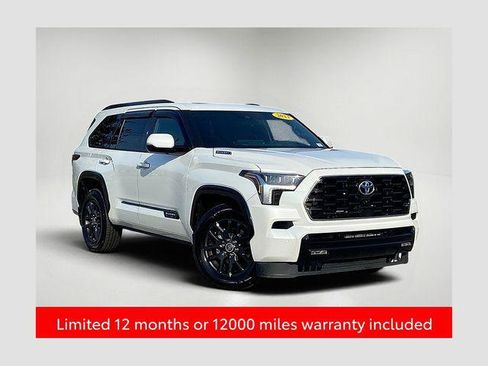 Certified 2023 Toyota Sequoia Platinum AWD/4WD image 1