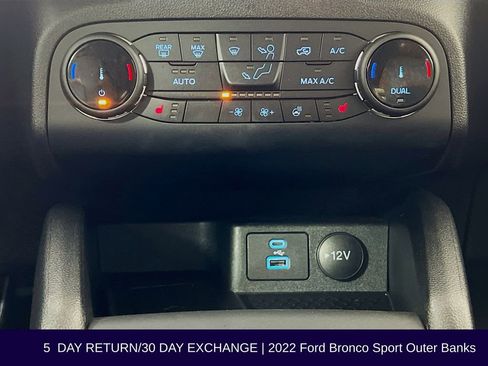 Used 2022 Ford Bronco Sport Outer Banks w/ Tech Package AWD/4WD image 21