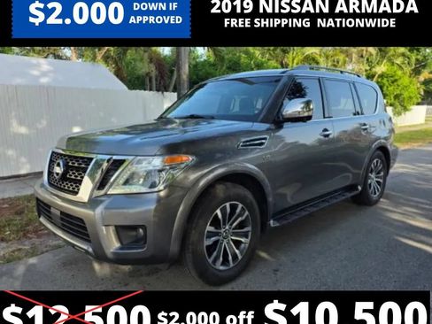 Used 2019 Nissan Armada SL w/ Premium Package RWD image 1