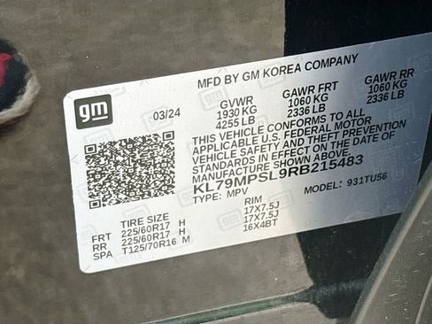 Used 2024 Chevrolet TrailBlazer LT w/ LT Cold Weather Package image 29