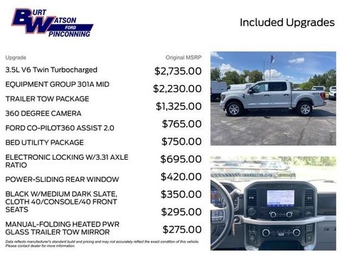 Used 2023 Ford F150 XLT w/ Equipment Group 301A Mid AWD/4WD image 3