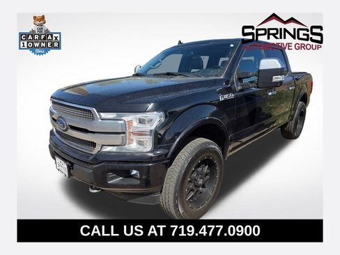 Used 2020 Ford F150 Platinum w/ Equipment Group 701A Luxury AWD/4WD image 1